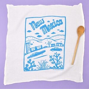 NWT Kei & Molly Textiles New Mexico Flour Sack Dish Towel